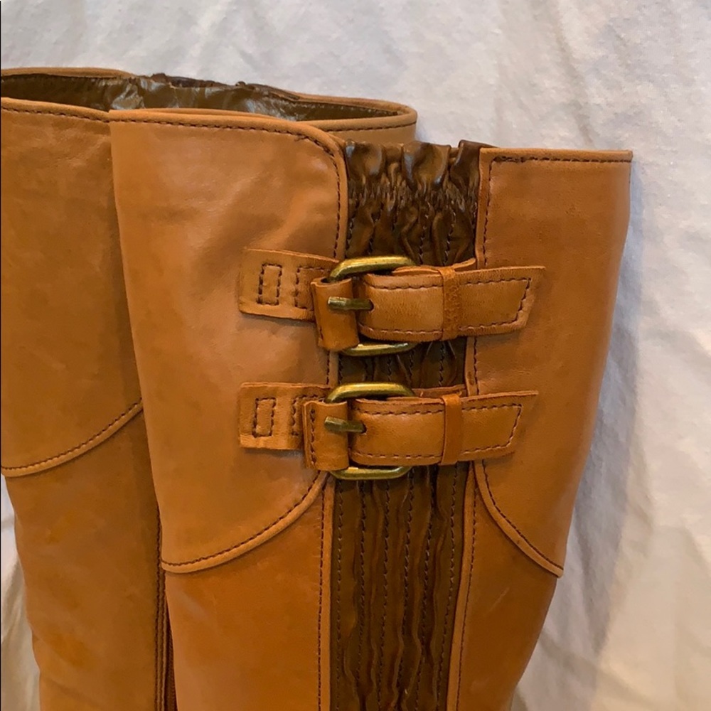 Knee-High Pleated Boot - image 4